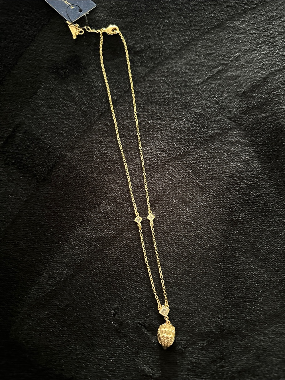 Kurt Geiger Eagle Pavé Pendant Necklace NWT - Picture 3 of 6